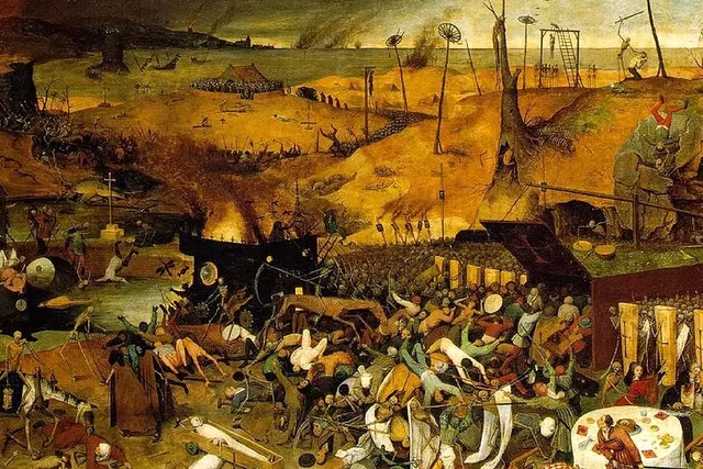 Llegada de la Peste a la Corona de Aragón