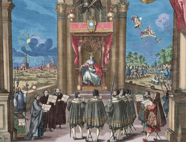 Peace of Augsburg recognizes the Lutheran Church