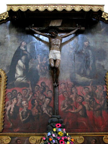 Félix Mata, escultor, Cristo de caña de maíz