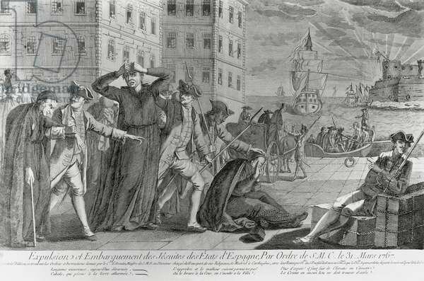 Jesuitas expelled from Spain