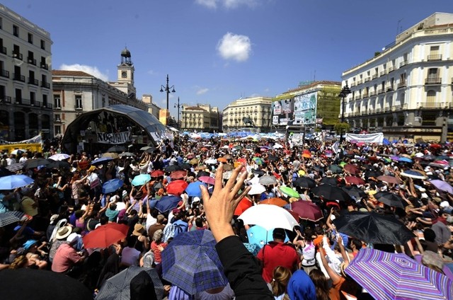 Los “indignados” nacieron en España y se expandieron por el mundo