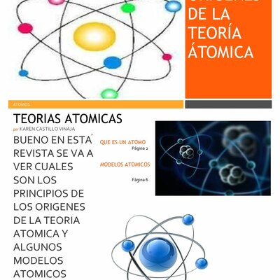 Timeline: Teorías atómicas de grandes científicos