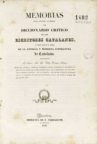 Inici del diccionari