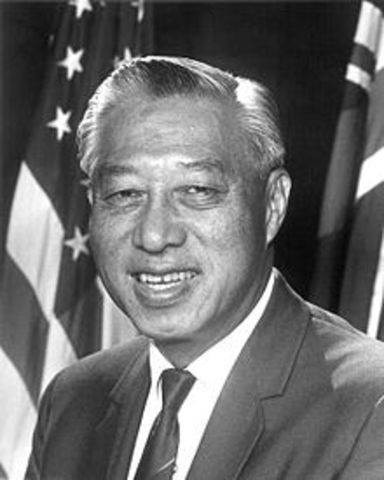 First Asian American U.S. Senator