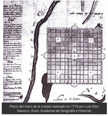 nuevo trazo de Guatemala de la Asunción