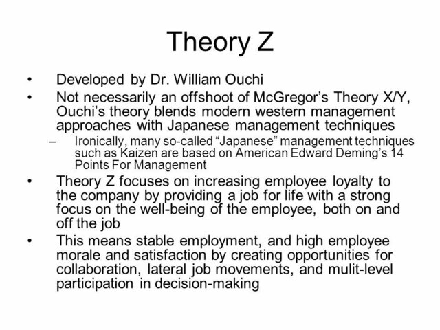 Theory Z