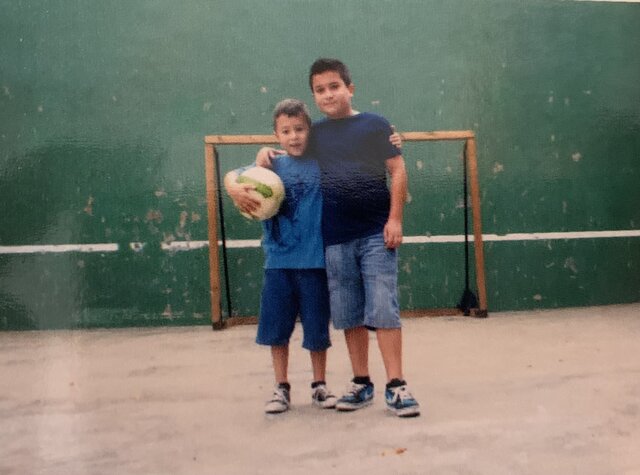 Futbol amb el meu germà