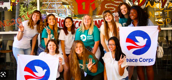 Working in the peace corps