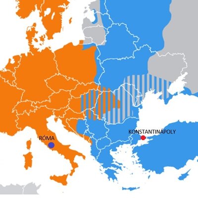 Timeline: A nagy Egyházszakadás/Skizma