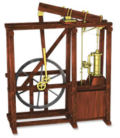 Creation of steam engine