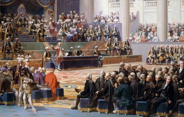 Se reunieron los Estados Generales en Versalles.