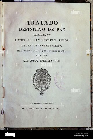 Tratado de Versalles (fin de la guerra de independencia de los Estados Unidos). España recupera Menorca y Florida.
