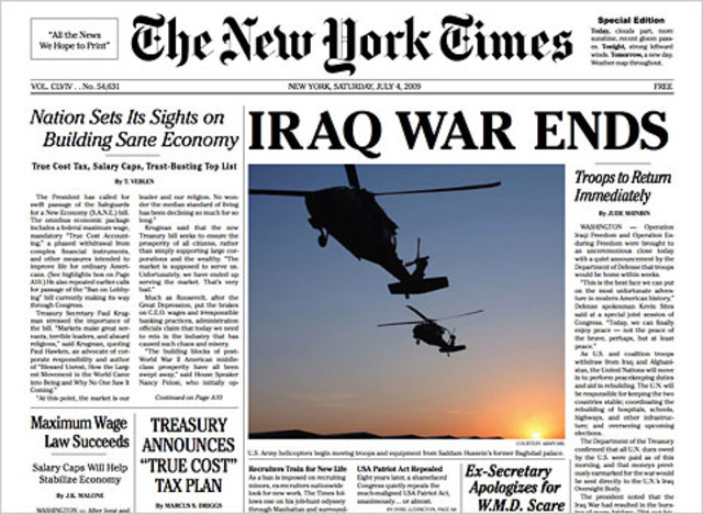 Iraq War Finaly Ends