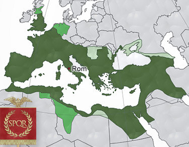 Rom kontrollerar den Apenninska halvön