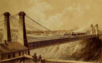 Niagara Bridge, Niagara River New York