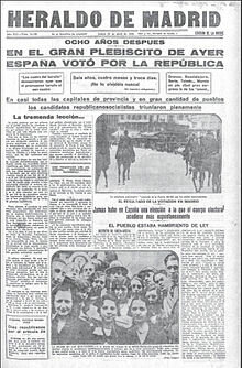 Eleccions municipals: Adveniment de la Segona República