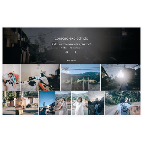 todas as vezes que olhei pra você