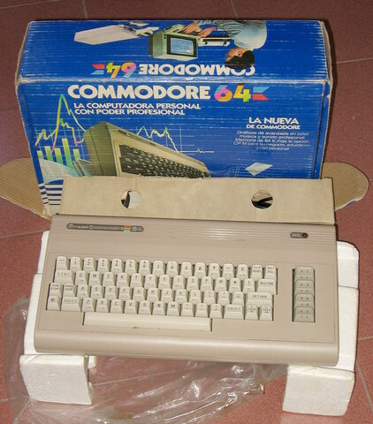 Apareció en mi casa la Commodore 64