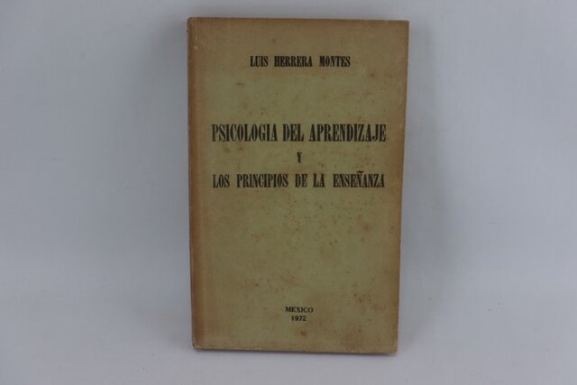 México: Oficina de orientación educativa 1952