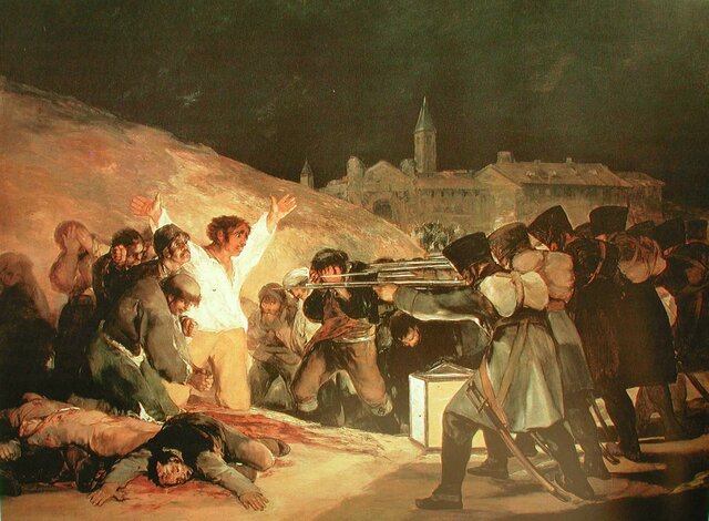 Sublevación del 2 de mayo e inicio de la guerra de la Independencia.