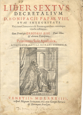 Escritura del Liber Sextus