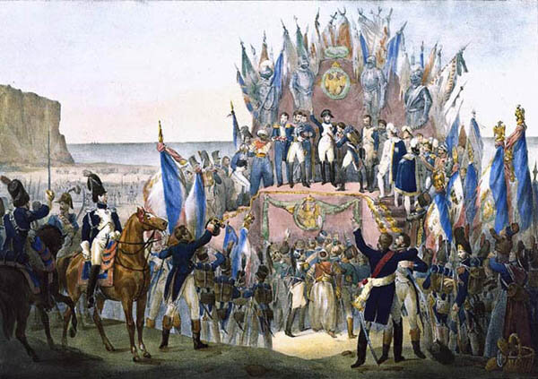 Napoleón interviene en España con la Grande Armée