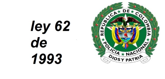 Ley 62 de 1993 I Estructura Organica