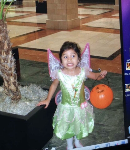 Halloween as Tinker Bell