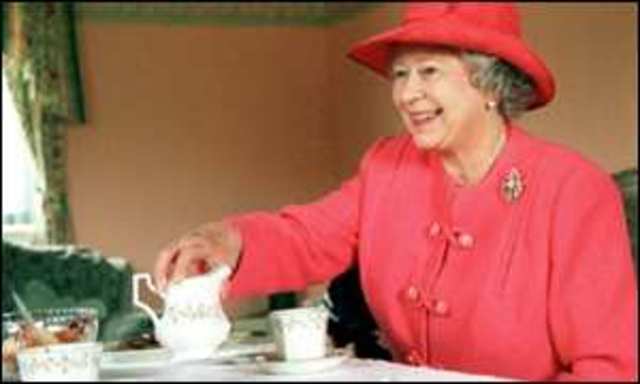 Tea with Queen Elizabeth II