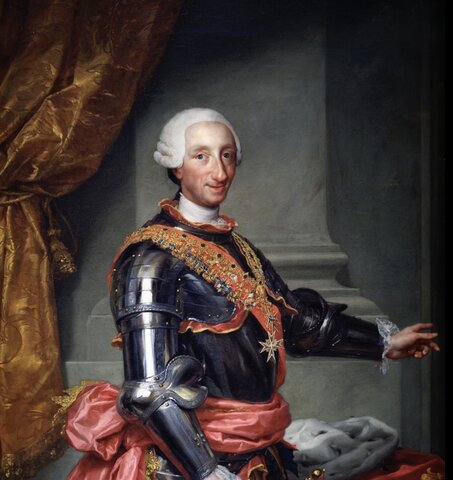Carlos III accedió al trono