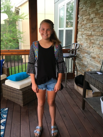 First Day of Middle School