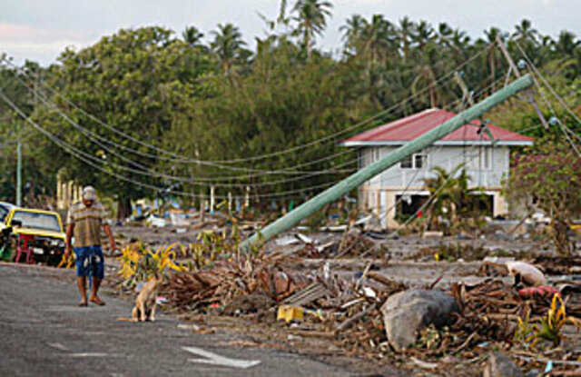 Samoa Earthquake - (Samoan Islands)