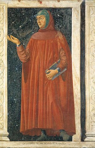 Personaje destacado humanismo renacentista : Francesco Petrarca (1304-1374)