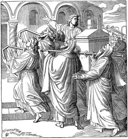 The Ark Brought to the Temple
