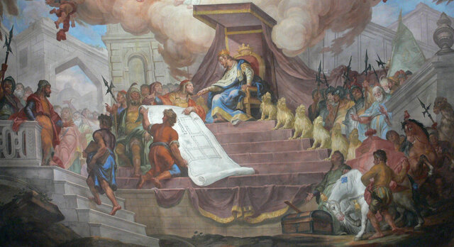 Mutual Presents of Solomon and Hiran