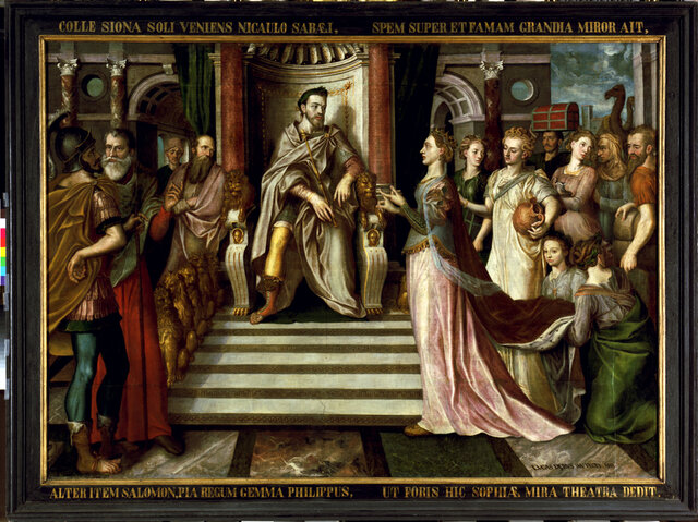 The Queen of Sheba Visits Solomon