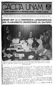 Primera Conferencia Latinoamericana sobre el Planeamiento Universitario.”