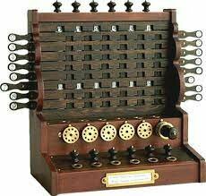 Первая российская счетная машина