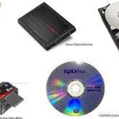 Timeline: Dispositivos de almacenamiento físico.