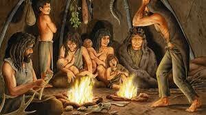The fire