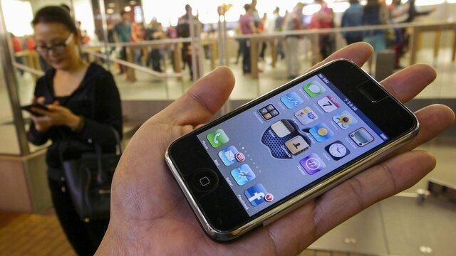 The release of the iPhones