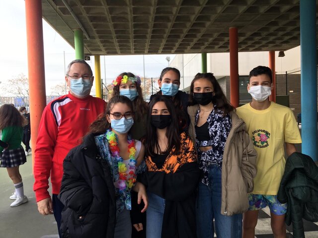 carnestoltes amb tota la classe