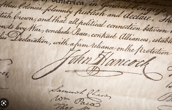 The Declaration of Independence is Signed