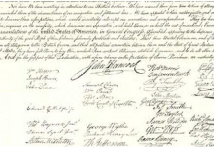 The Declaration of Independence is Signed