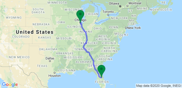 moved to Chicago from Florida