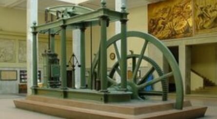 La máquina de vapor.