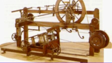 Telar mecánico.