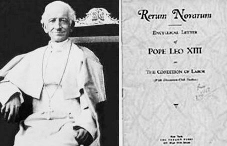 El Papa León XIII publica la Rerum novarum