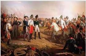 La Batalla de Leipzig.