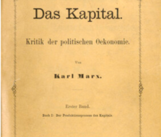 Publicación de “El Capital” de Marx y Engels